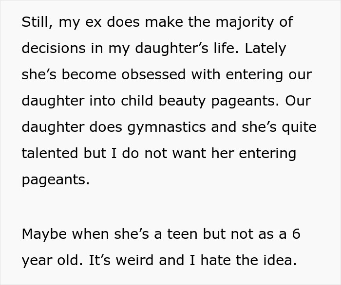 Dad Doesn&rsquo;t Want His 6-Year-Old Daughter To Go To Beauty Pageants, His Ex-Fianc&eacute;e Disagrees