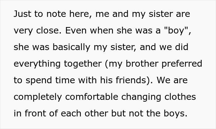 "[Am I The Jerk] For Moving My Trans Sister Into My 'Room' On Our Camping Holiday?"