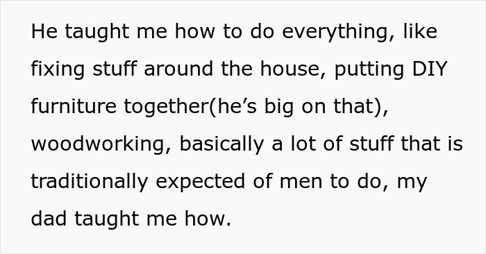 Wife Builds And Sets Up Furniture All By Herself, Husband Has A Problem With Her Taking Credit For It