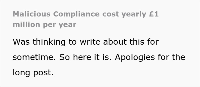 New Boss Gets Himself Fired After Demanding An Entirely New Solution For Automation Process And Making Company Lose $1.2M Per Year