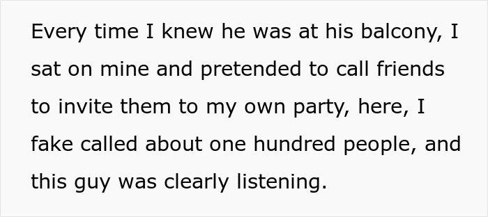 "Third Strike, Bye Bye": Guy Makes Annoying Neighbor Break The Rules By Throwing A Fake Party