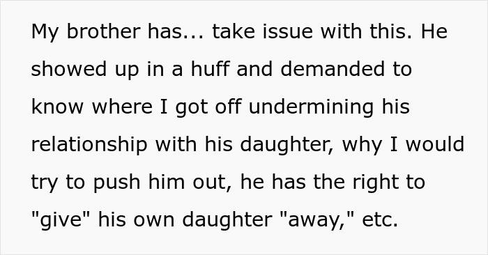 Man Offers To Walk His Lesbian Niece Down The Aisle At Her Wedding Instead Of Her Homophobe Father, Gets Called A Jerk