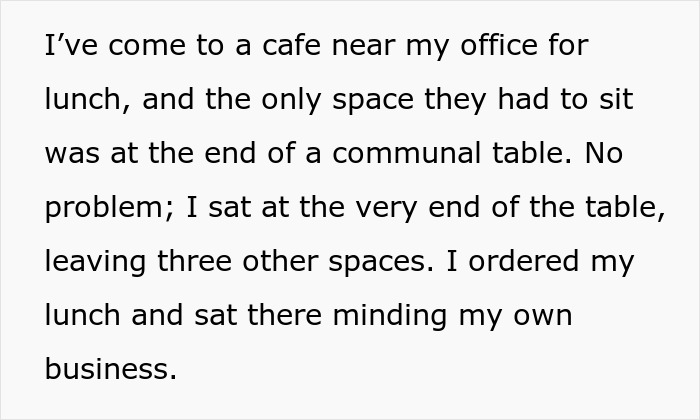 Cafe Visitor Takes Revenge On &lsquo;Karen&rsquo; Customers Who Told Them To Move To Another Table Even Though They Got There First