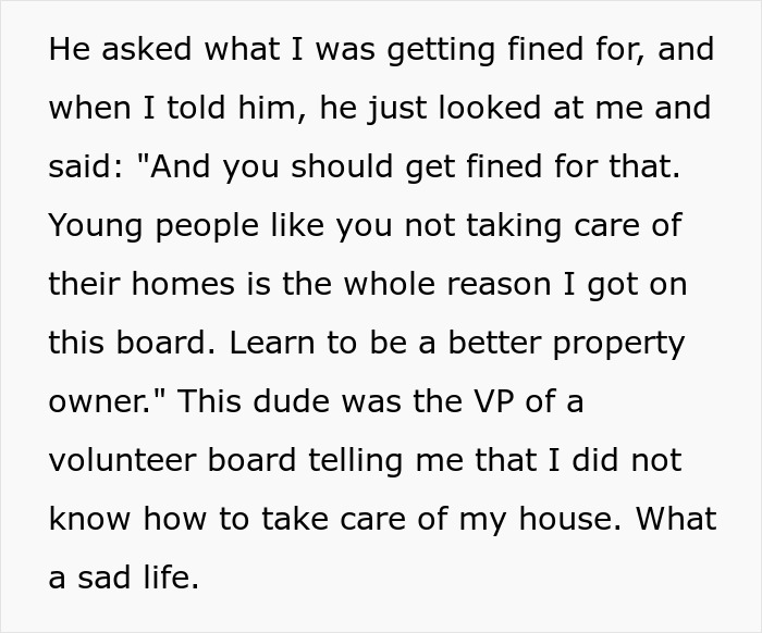 People Are Applauding This Homeowner For Executing The Perfect Plan Against Local HOA After Getting Fined $200 For Ridiculous 'Violations'