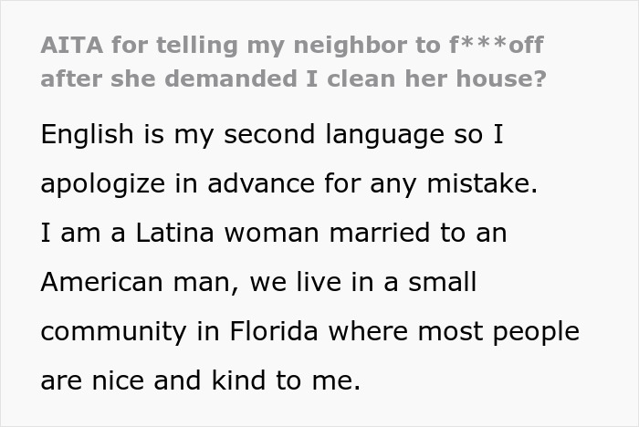 Woman Gets Jealous Of Neighbors&rsquo; Homes Getting Cleaned For Free, Demands The Same Service, Is Offended When Told To Get Lost