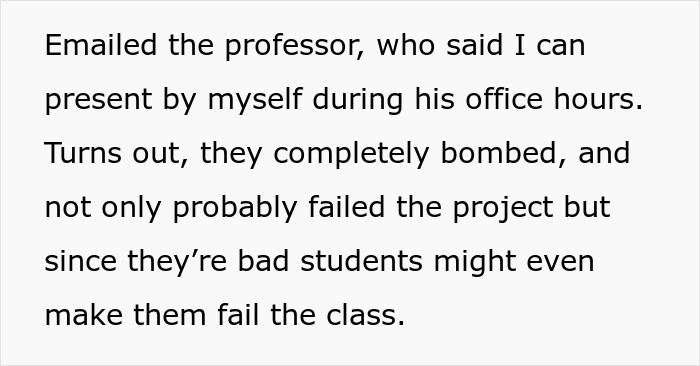 “Ignored”: Student Is Left To Do An Entire Group Project On Her Own Because Nobody Cares, Pulls Petty Revenge To Teach Them A Lesson “Ignored”: Student Is Left To Do An Entire Group Project On Her Own Because Nobody Cares, Pulls Petty Revenge To Teach Them A Lesson