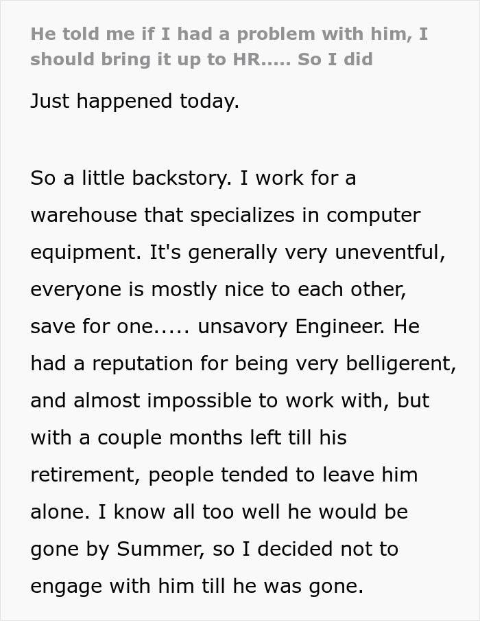 Employee Gets Verbally Jumped By Company Grump, Responds With Malicious Compliance And Gets Grump Quietly Fired Within Hours Employee Gets Verbally Jumped By Company Grump, Responds With Malicious Compliance And Gets Grump Quietly Fired Within Hours