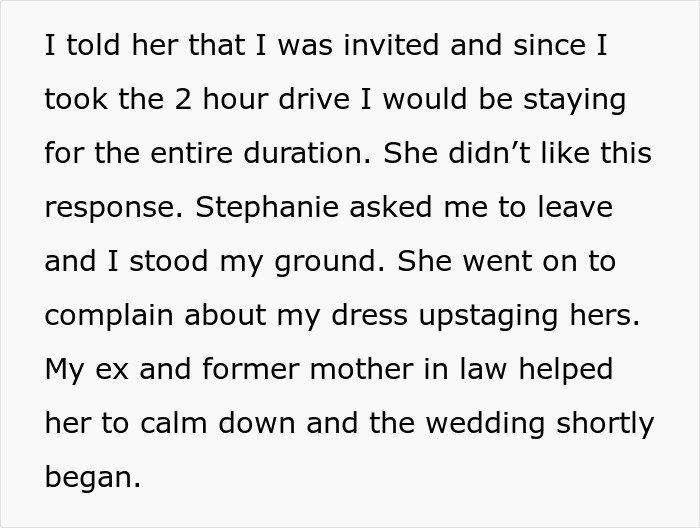 Woman Gets Called Out For Attempting To Outshine The Bride At Her Ex&rsquo;s Wedding, Takes It Online To Complain But Finds No Support