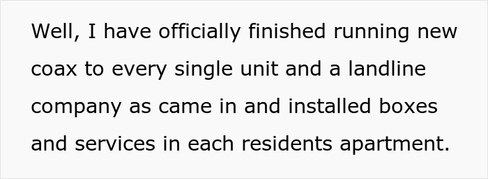 Maintenance Guy Can't Stand 200+ Elderly Residents Being Exploited By A Shameless TV Company, Makes Them Regret It Maintenance Guy Can't Stand 200+ Elderly Residents Being Exploited By A Shameless TV Company, Makes Them Regret It