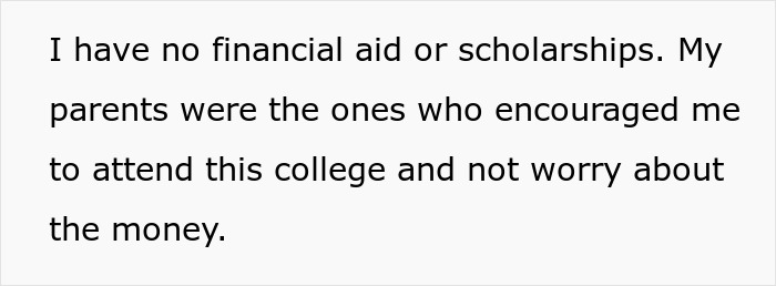 &ldquo;They Then Called Me A Jerk&rdquo;: Person Refuses Parents&rsquo; Request To Pay For Their Sister&rsquo;s College Tuition And Fees