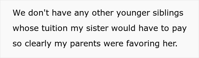 &ldquo;They Then Called Me A Jerk&rdquo;: Person Refuses Parents&rsquo; Request To Pay For Their Sister&rsquo;s College Tuition And Fees