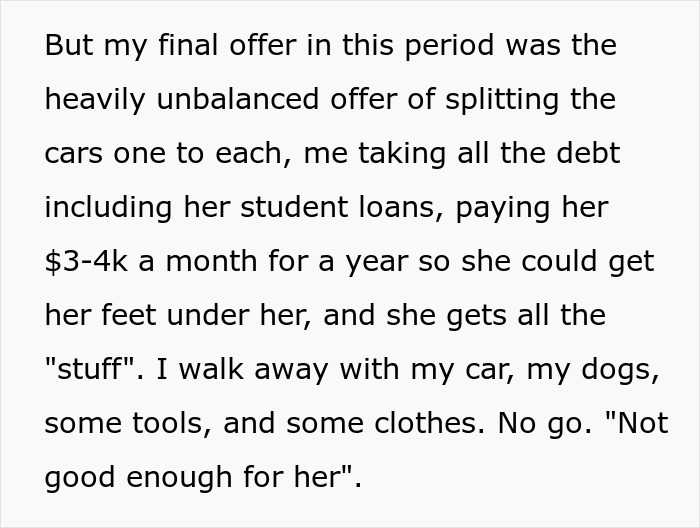 After 17 Years, Husband Decides To File For Divorce, Leaving Wife More Things Than Himself, But Wife Gets Too Greedy And It Bites Her On The Rear After 17 Years, Husband Decides To File For Divorce, Leaving Wife More Things Than Himself, But Wife Gets Too Greedy And It Bites Her On The Rear