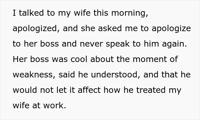 Wife Keeps Working 10-14 Hours Days Even On Weekends And Holidays, Her Husband Contacts Her Boss Without Telling Her Wife Keeps Working 10-14 Hours Days Even On Weekends And Holidays, Her Husband Contacts Her Boss Without Telling Her