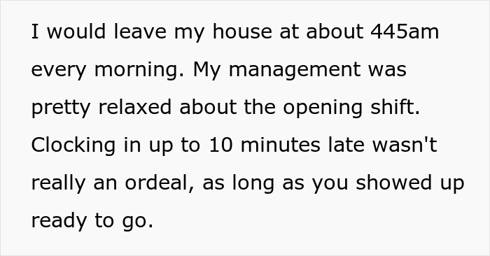 Man Exacts Petty Revenge On A Cop Who Blocked His Driveway And Made Him Come In Late For His Opening Shift