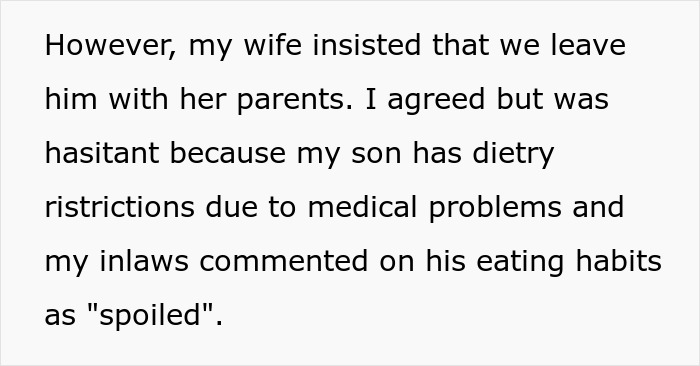 Man Cuts Honeymoon Short After Finding Out That His In-Laws Were Only Feeding His 9 Y.O. Snacks, Gets Blasted By Wife For &ldquo;Always Ruining Things&rdquo;