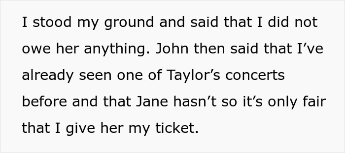"I Waited 5+ Hours In The Ticketmaster Queue": Teen Is Accused Of Ruining Wedding After She Refused To Give Her Ticket To Taylor Swift's Concert To The Bride