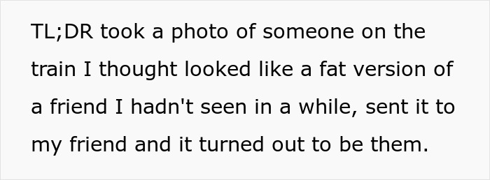 Guy Sends Friend A Pic Of Their Heavier Doppelganger On The Tube, Only To Find Out It's Actually Them