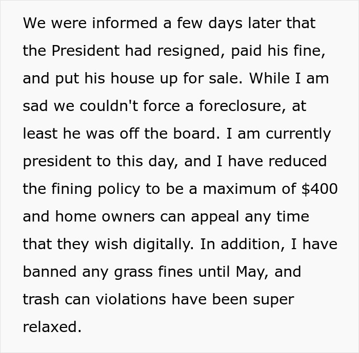 People Are Applauding This Homeowner For Executing The Perfect Plan Against Local HOA After Getting Fined $200 For Ridiculous 'Violations'