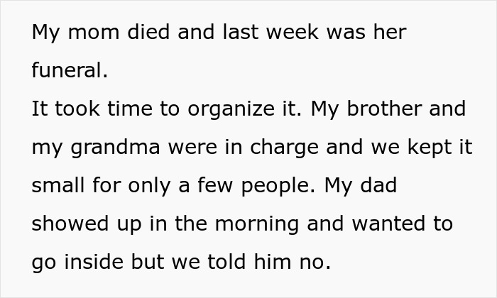 Man Cheats On His Wife With Their Friend, Gets Upset When Their Son Kicks Him Out Of Her Funeral 10 Months Later