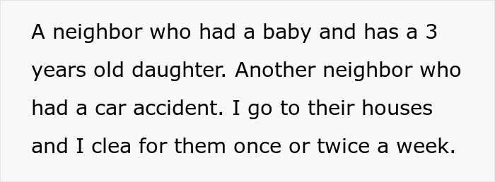 Woman Gets Jealous Of Neighbors&rsquo; Homes Getting Cleaned For Free, Demands The Same Service, Is Offended When Told To Get Lost