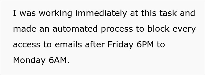 Boss Cuts Email Access For All Employees So He Doesn't Have To Pay Overtime, Regrets It When IT Worker Does Exactly That Boss Cuts Email Access For All Employees So He Doesn't Have To Pay Overtime, Regrets It When IT Worker Does Exactly That