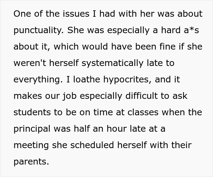 Teacher Leaves Exam Early, Forcing The School Principal To Monitor The Students Herself After Mass Malicious Compliance Ensues Teacher Leaves Exam Early, Forcing The School Principal To Monitor The Students Herself After Mass Malicious Compliance Ensues