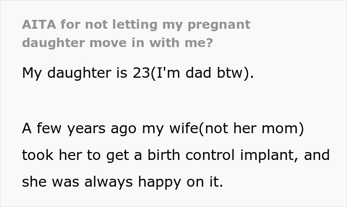 Daughter “Falls In Love” With A Guy She Never Met And Gets Pregnant, Expects The Dad To Take Her In, But He’s Not Having It Daughter “Falls In Love” With A Guy She Never Met And Gets Pregnant, Expects The Dad To Take Her In, But He’s Not Having It