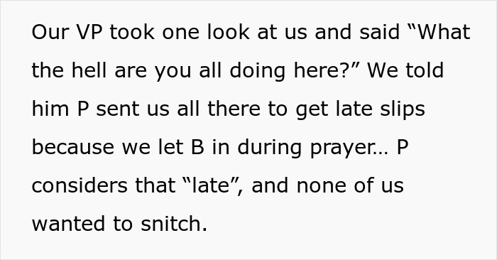 "She Didn't Have A Prayer Of Keeping That Job": People Are Loving These Students' Glorious Malicious Compliance That Got Teacher Fired