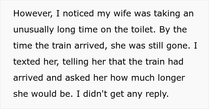 Wife Leaves Husband Stranded In A Train Station After He "Fat-Shames" Her But The Internet Sides With Him