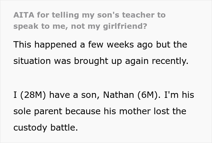 Netizens Side With This Dad For Reminding His Son's Teacher He's The Parent And Not His Girlfriend During Parent Meeting At School Netizens Side With This Dad For Reminding His Son's Teacher He's The Parent And Not His Girlfriend During Parent Meeting At School