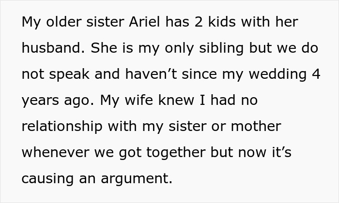 Man Asks If He&rsquo;s Wrong For Forbidding His Sis To See His 2-Year-Old And Also Asking His Wife To Butt Out Of It