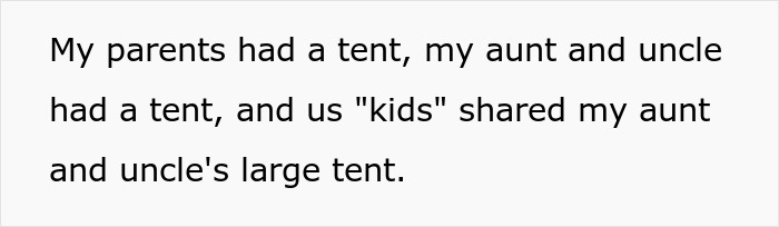 "[Am I The Jerk] For Moving My Trans Sister Into My 'Room' On Our Camping Holiday?"
