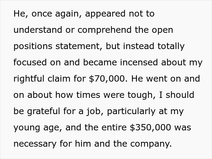 Greedy Boss Steals Employee&rsquo;s 20% Cut, Employee In Turn Maliciously Complies With Boss&rsquo; Request For What He Thinks Is Full Payout