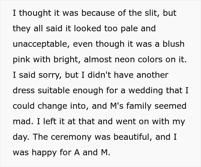 "They Kept Laughing": Groom And His Family Ruin This Woman's Dress, Regret It After She Leaves With Her Gift