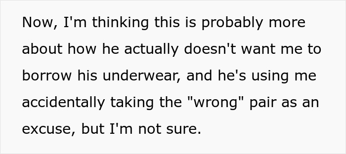 Husband Flips Out At Pregnant Wife For Borrowing His Underwear, Wife Left Confused About What's The Real Reason