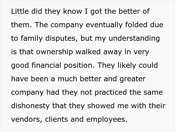 Greedy Boss Steals Employee&rsquo;s 20% Cut, Employee In Turn Maliciously Complies With Boss&rsquo; Request For What He Thinks Is Full Payout