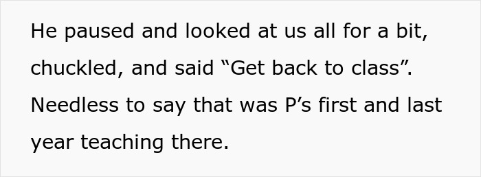 "She Didn't Have A Prayer Of Keeping That Job": People Are Loving These Students' Glorious Malicious Compliance That Got Teacher Fired