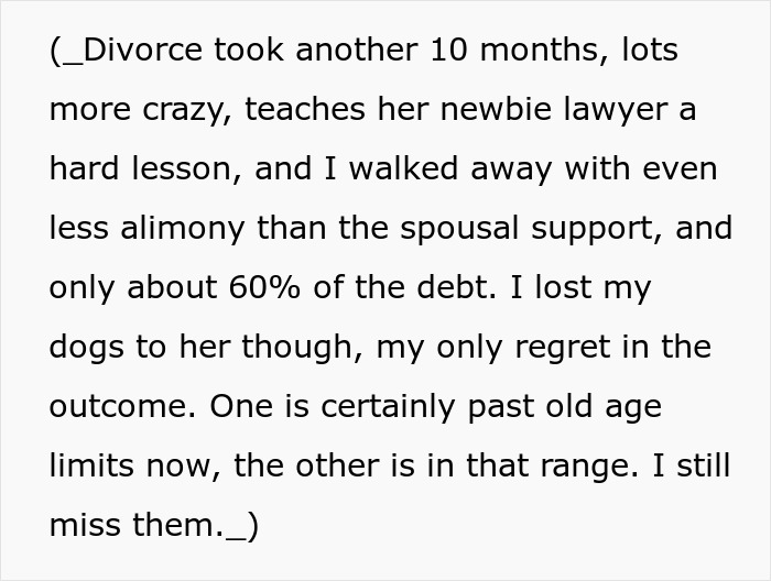 After 17 Years, Husband Decides To File For Divorce, Leaving Wife More Things Than Himself, But Wife Gets Too Greedy And It Bites Her On The Rear After 17 Years, Husband Decides To File For Divorce, Leaving Wife More Things Than Himself, But Wife Gets Too Greedy And It Bites Her On The Rear