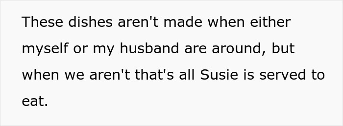Woman Kicks MIL Out After Discovering She Starved Her Kid As She Kept Making Dinners Containing The One Thing She Hates The Most