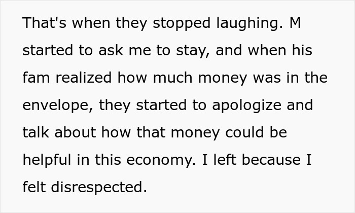 "They Kept Laughing": Groom And His Family Ruin This Woman's Dress, Regret It After She Leaves With Her Gift