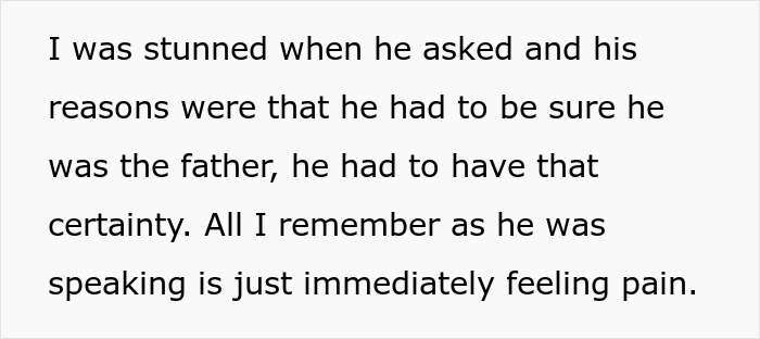 New Mom Left Heartbroken After Boyfriend Asks For A Paternity Test, Decides To Leave Him Immediately After The Test Shows He's The Father New Mom Left Heartbroken After Boyfriend Asks For A Paternity Test, Decides To Leave Him Immediately After The Test Shows He's The Father