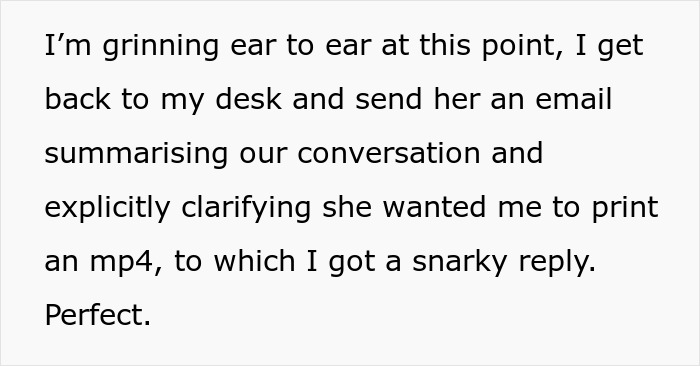 "A Monkey Could Do Your Job": Karen Manager Orders Employee To Print A Video File, Gets Fired