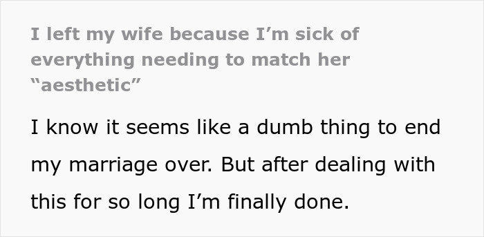 "I Live In An Instagram Photoshoot": Guy Can't Stand Influencer Wife's Obsession With 'Aesthetics', Asks For A Divorce