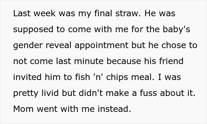 Husband Fuming After Wife Refuses To Reveal Their Baby's Sex As He Didn't Go To Doctor's Appointment With Her Husband Fuming After Wife Refuses To Reveal Their Baby's Sex As He Didn't Go To Doctor's Appointment With Her