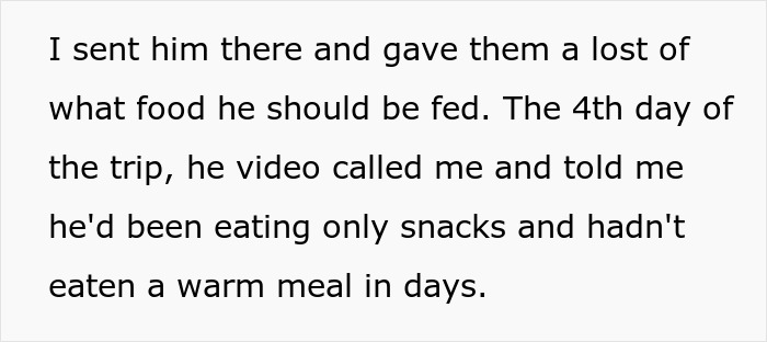 Man Cuts Honeymoon Short After Finding Out That His In-Laws Were Only Feeding His 9 Y.O. Snacks, Gets Blasted By Wife For &ldquo;Always Ruining Things&rdquo;