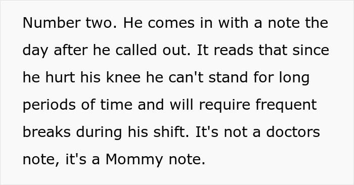 &ldquo;It's Not A Doctor's Note, It's A Mommy Note&rdquo;: Woman Shares A Story Of Her 16 Y.O. Coworker Who Had An Over-Involved Mom