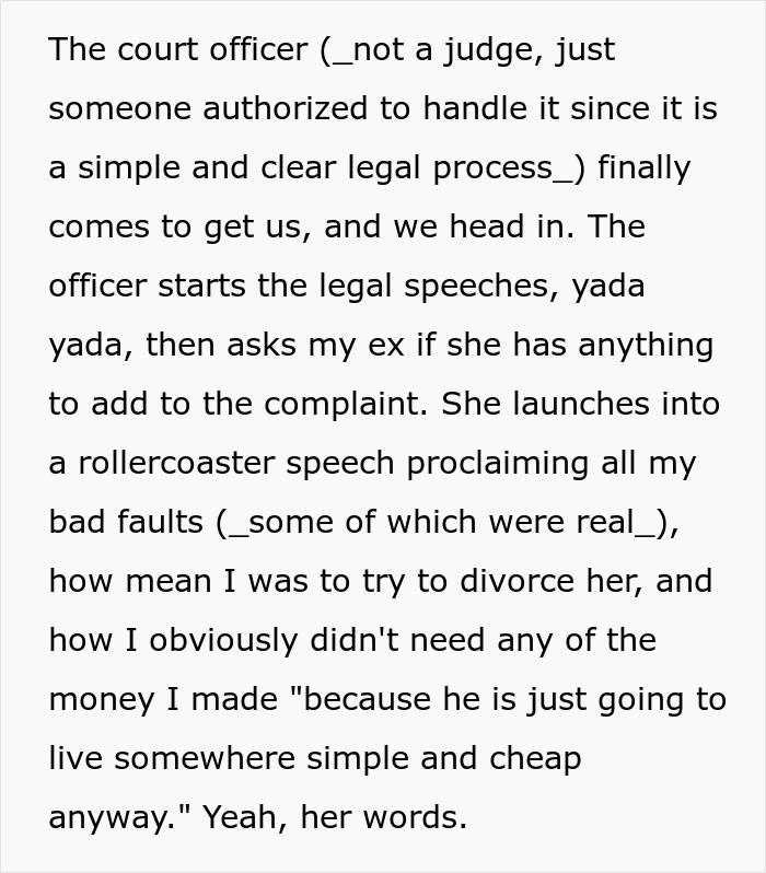 After 17 Years, Husband Decides To File For Divorce, Leaving Wife More Things Than Himself, But Wife Gets Too Greedy And It Bites Her On The Rear After 17 Years, Husband Decides To File For Divorce, Leaving Wife More Things Than Himself, But Wife Gets Too Greedy And It Bites Her On The Rear