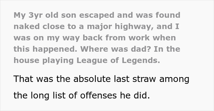 Woman Rushes Home After Learning Police Found Her Toddler By The Highway, Finds Her Husband Gaming In His Room Despite The Alarms Blasting