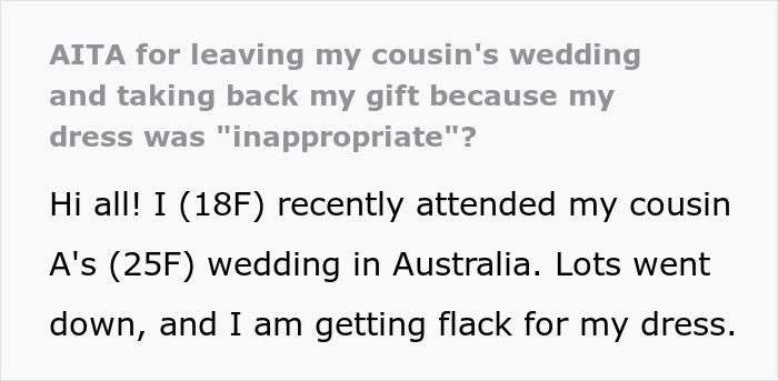 "They Kept Laughing": Groom And His Family Ruin This Woman's Dress, Regret It After She Leaves With Her Gift