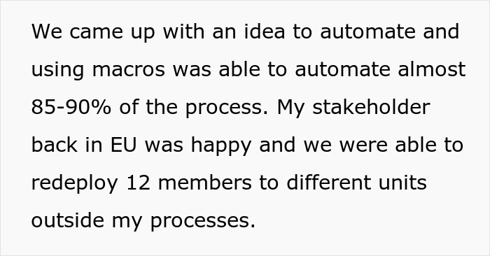 New Boss Gets Himself Fired After Demanding An Entirely New Solution For Automation Process And Making Company Lose $1.2M Per Year